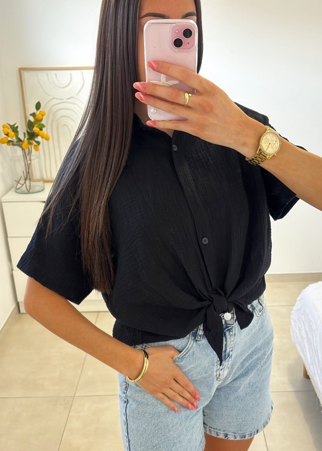 Chemise Gaz De Coton