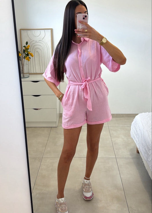 Combi-Short Gaz De Coton