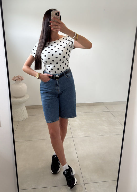 Bermuda en jeans