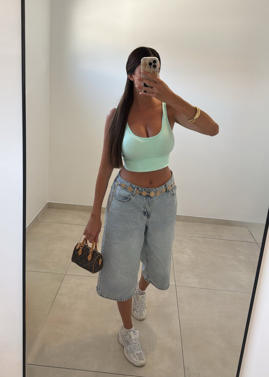 Bermuda taille basse
